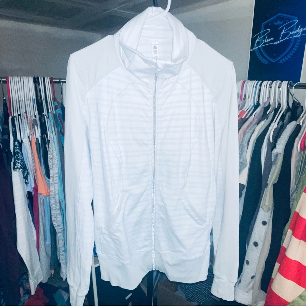 lululemon athletica White Hoodie